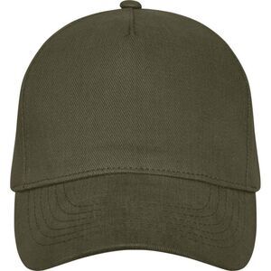 Elevate Unisex Adult Doyle 5 Panel Cap / Forest Green